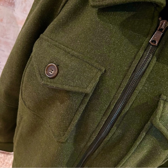 Avec Les Filles Dark Green Utility Jacket - Picture 7 of 9